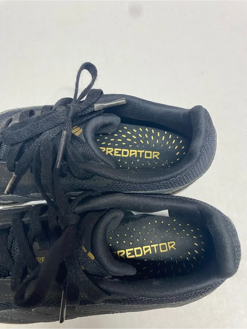 adidas Kids Black Sneakers with Gum Outsole